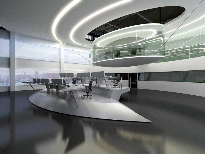 Dispatch Center — hood detail