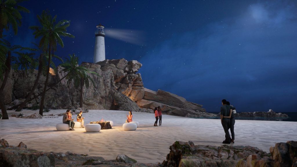 Morpheus — Seaworld fireplace